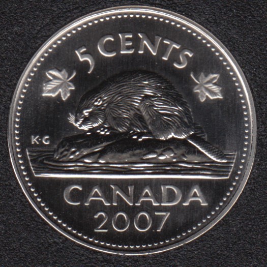 2007 - Specimen - Canada 5 Cents