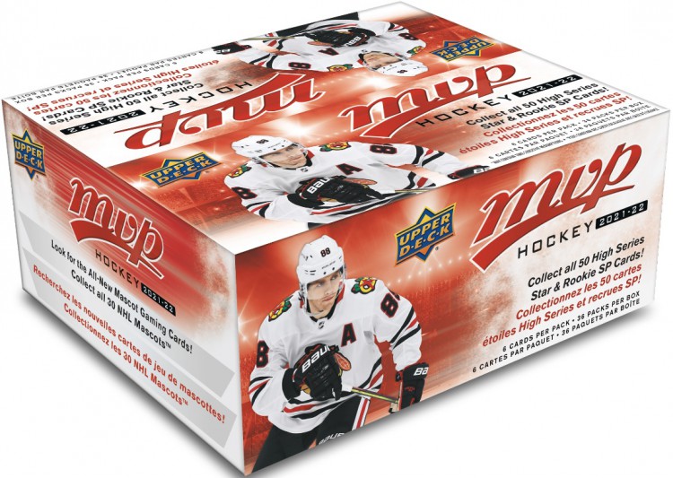 Upper Deck - MVP Hockey 2021-22 - Retail Box - 36 Paquets