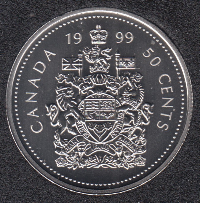 Details about   *** CANADA  50  CENTS  1999  ***  FROM  MINT  SET  *** 