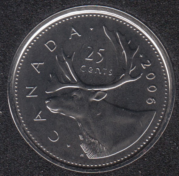 2006 P - NBU - Canada 25 Cents