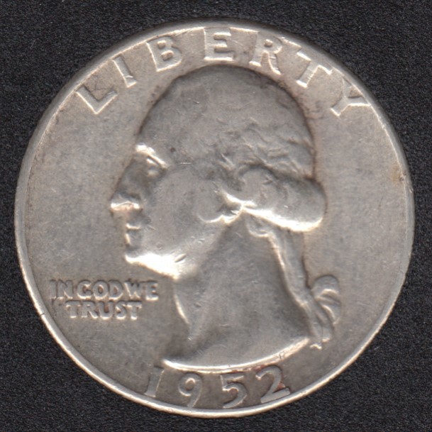 1952 - Washington - 25 Cents