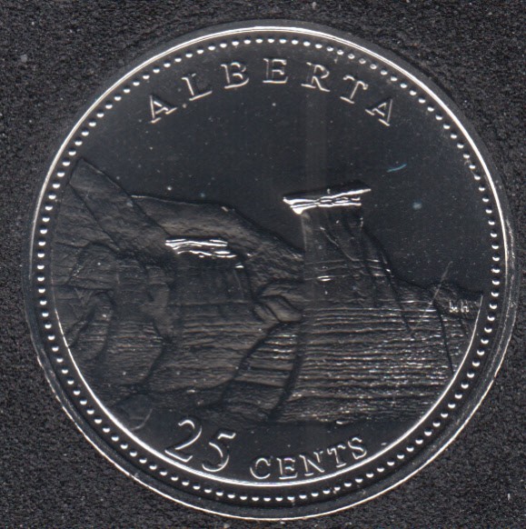 1992 - #6 NBU - Alberta - Canada 25 Cents