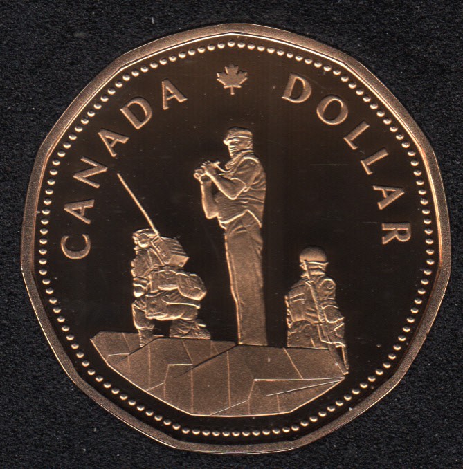 1995 - Proof - Gardiens de la Paix - Canada Dollar