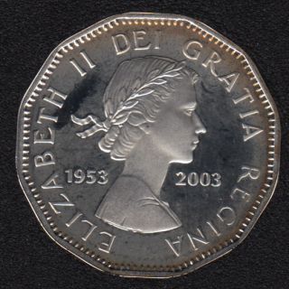 2003 - 1953 - Proof - Argent - Canada 5 Cents