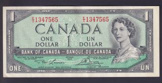 1954 $1 Dollar - AU/UNC - Lawson Bouey - Prefix E/I