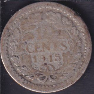 1915 - Good - 10 Cents - Pays-Bas