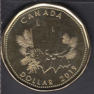2019 - B.Unc - Noël - Canada Dollar