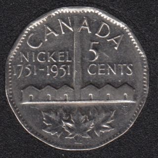 1951 - Comm. - Canada 5 Cents