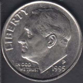1995 P - Roosevelt - B.Unc - 10 Cents