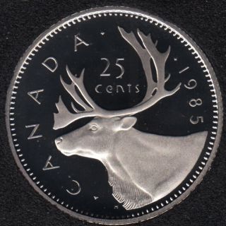 1985 - Proof - Canada 25 Cents