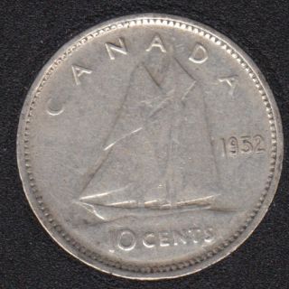 1952 - Canada 10 Cents