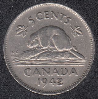 1942 - Canada 5 Cents