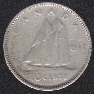 1947 - Canada 10 Cents