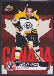 Can-15 - Willie O'Ree - Boston Bruins - Hockey Heroes