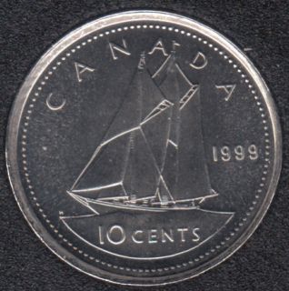 1999 P - NBU - Canada 10 Cents