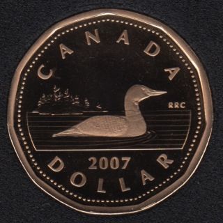 2007 - Proof - Canada Loon Dollar