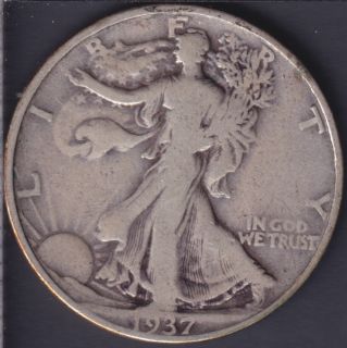1937 - Liberty Walking - 50 Cents