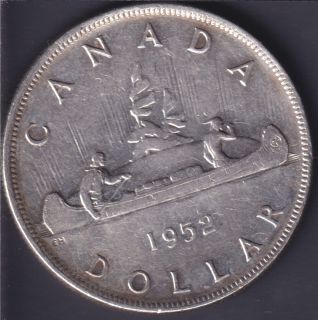 1952 - VF - WL - Canada Dollar