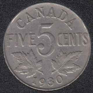 1930 - Canada 5 Cents