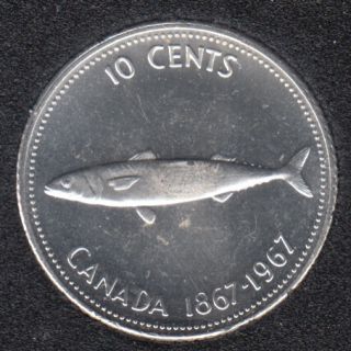 1967 - B.Unc - Canada 10 Cents