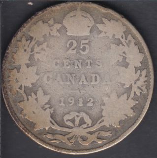 1912 - Canada 25 Cents