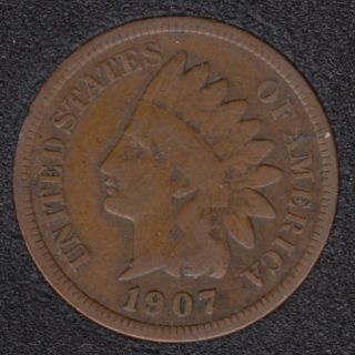 1907 - Indian Head Small Cent