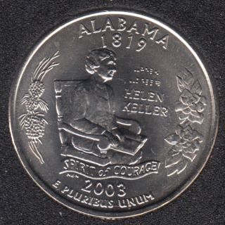 2003 P - Alabama - 25 Cents
