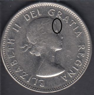 1964 - Double Front - Canada 5 Cents