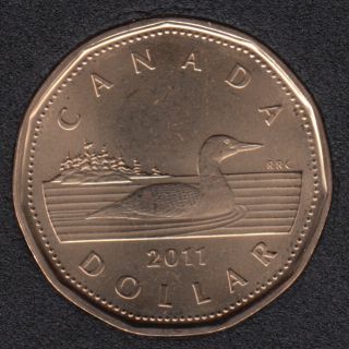 2011 - B.Unc - Canada Loon Dollar