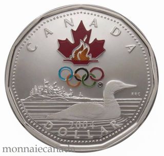 2004 Proof Silver Coloured Lucky Loon Dollar