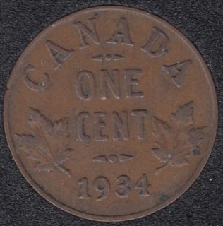 1934  - Canada Cent