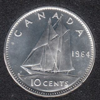 1964 - Proof Like - Canada 10 Cents