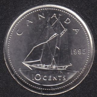 1995 - B.Unc - Canada 10 CENTS