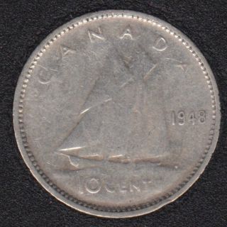 1948 - Canada 10 Cents