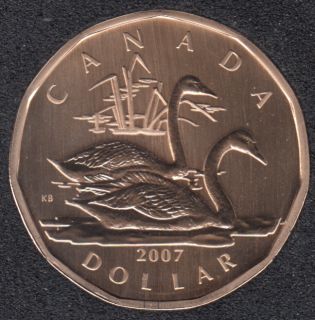 2007 - Specimen - Trumpeter Swan - Canada Dollar