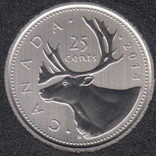 2014 - Specimen - Canada 25 Cents