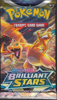 Pokémon - Sword & Shield - Brilliant Stars - 1 Booster Pack - Anglais