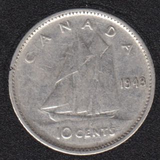 1943 - Canada 10 Cents