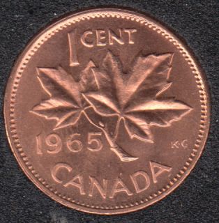 1965 - #2 B.Unc - SBB5 - Canada Cent