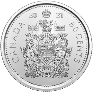 2021 - Proof - Canada 50 Cents