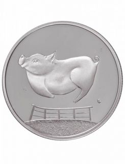 2002 Canada 50 Cents Argent Sterling - Le Cochon Récalcitrant - Contes & Légendes