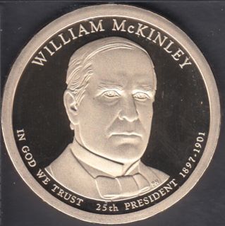 2013 S - Proof - W. McKinley - 1$