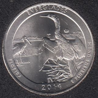 2014 P - Everglades - 25 Cents