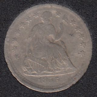 1856 - Liberty Seated - Half Dime