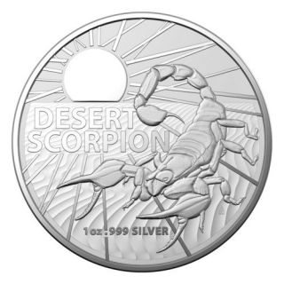 2022 $1 Dollar Australia - Desert Scorpion - 1 Oz Fine Silver - CALL TO ORDER