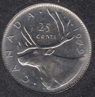 1979 - B.Unc - Canada 25 Cents