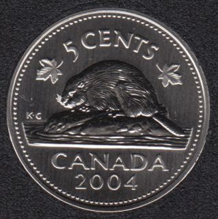 2004 P - Specimen - Canada 5 Cents