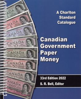 2022 Canadian Government Paper Money - Charlton 33th Edition