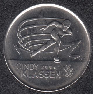 2009 - #6 B.Unc - Cindy Klassen - Canada 25 Cents