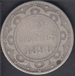 Terre Neuve - 1896 - 10 Cents